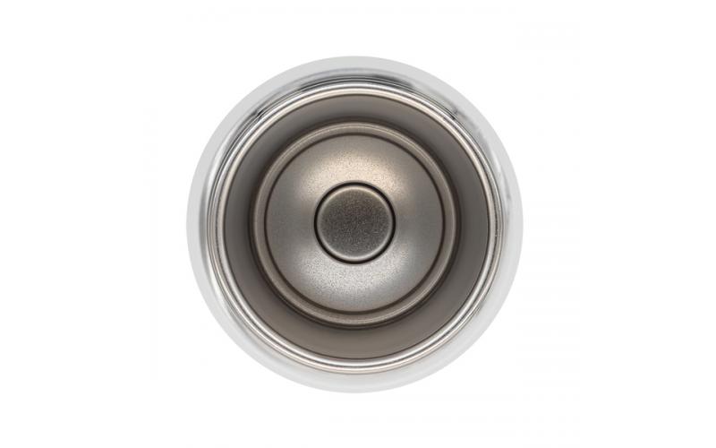 Butelka stalowa Bary 800 ml, biały