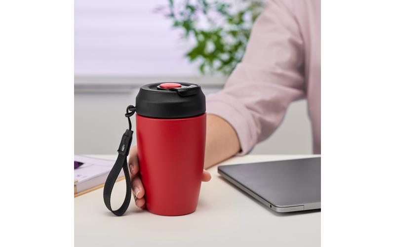 Kubek termiczny Viko 380 ml, czerwony