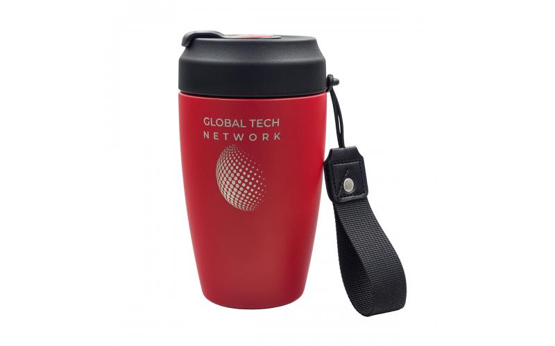 Kubek termiczny Viko 380 ml, czerwony