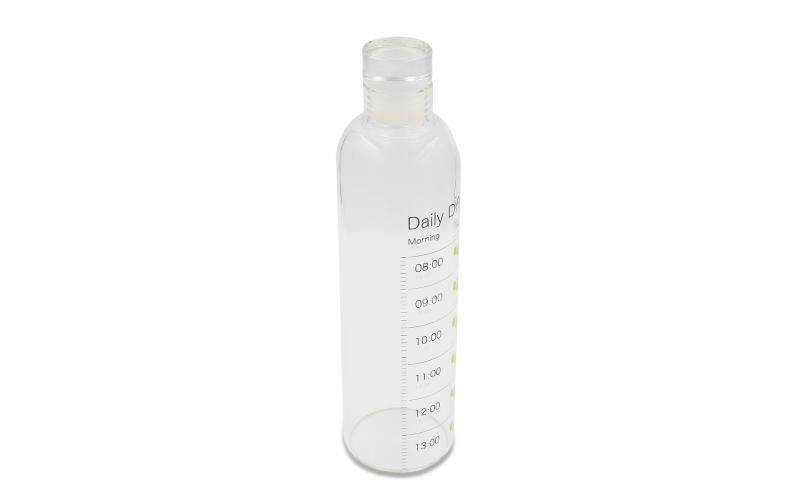 Butelka ze szkła borokrzemowego Wimbledon 550 ml, transparentny