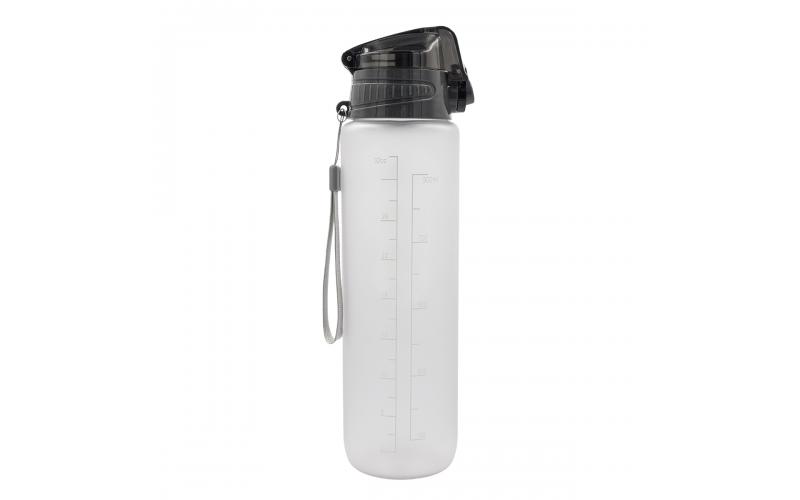 Bidon motywacyjny z tritanu Keepgoing 1000 ml, transparentny
