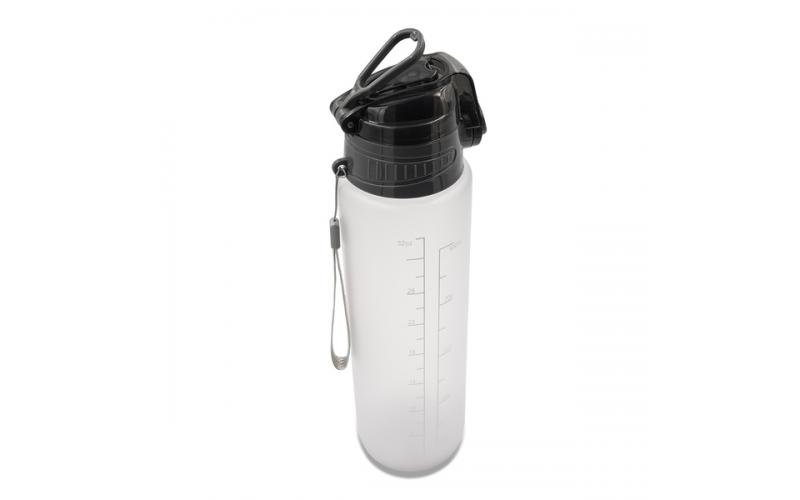 Bidon motywacyjny z tritanu Keepgoing 1000 ml, transparentny