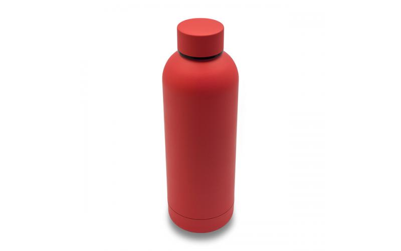 Butelka termiczna Mendoza 500 ml, czerwony