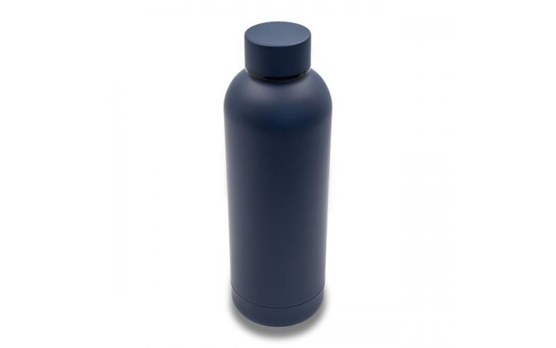Butelka termiczna Mendoza 500 ml, granatowy