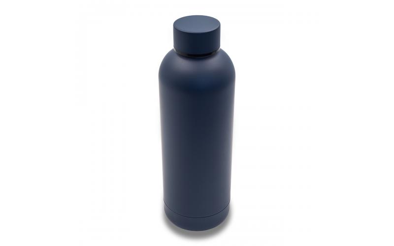 Butelka termiczna Mendoza 500 ml, granatowy