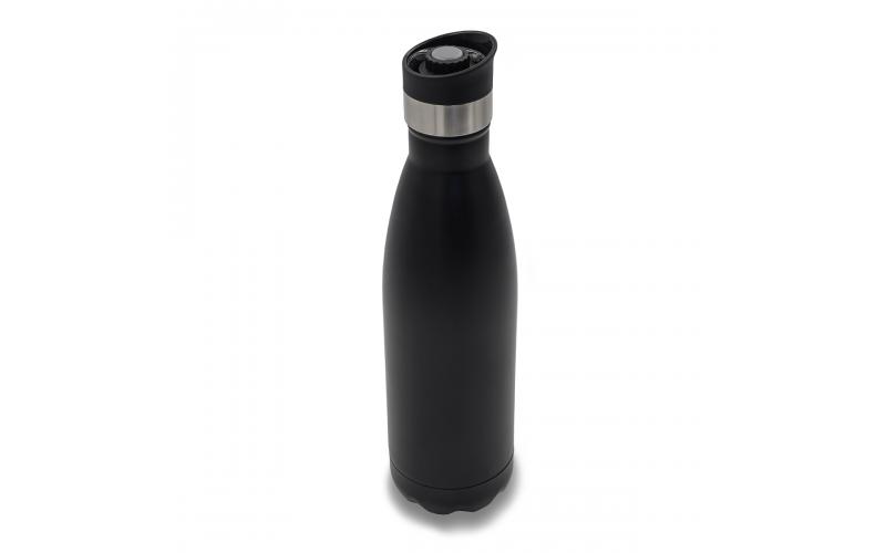 Butelka termiczna z ustnikiem 360° Yakima 550 ml, czarny