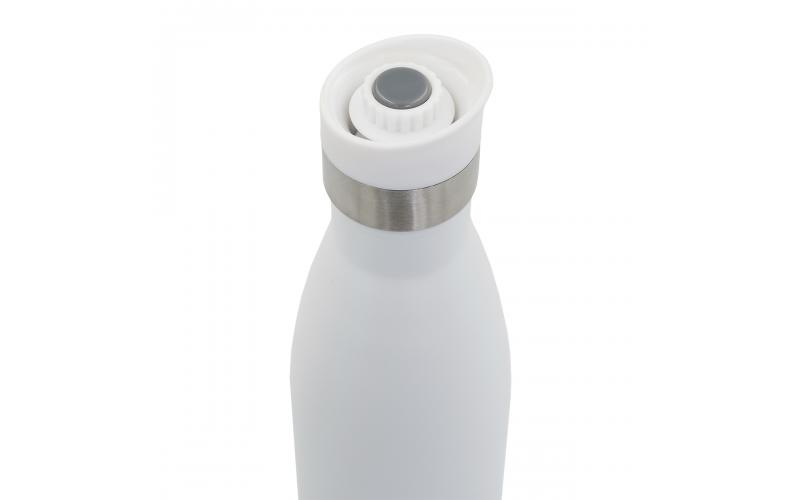 Butelka termiczna z ustnikiem 360° Yakima 550 ml, biały