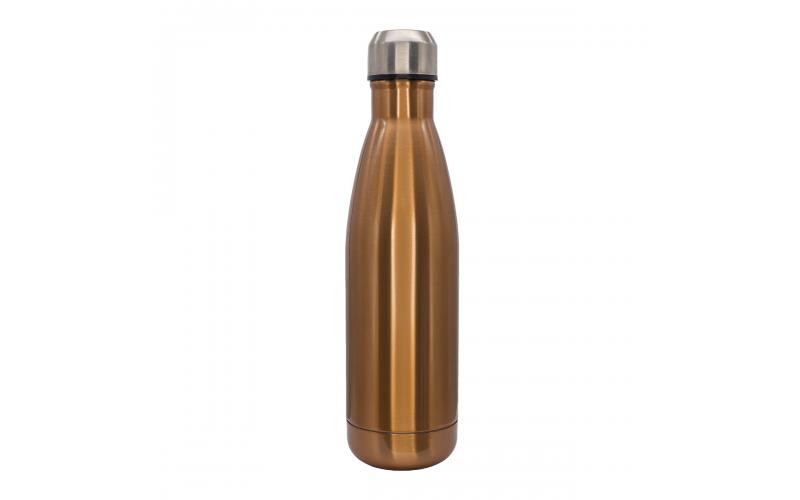 Butelka termiczna Montana 500 ml, złoty