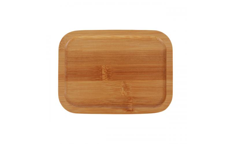 Stalowy lunch box Somerton 800 ml, srebrny