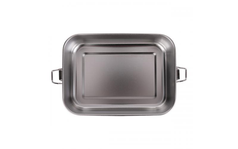 Stalowy lunch box Somerton 800 ml, srebrny