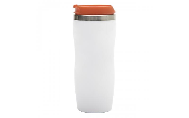Kubek termiczny Askim 350 ml, czerwony