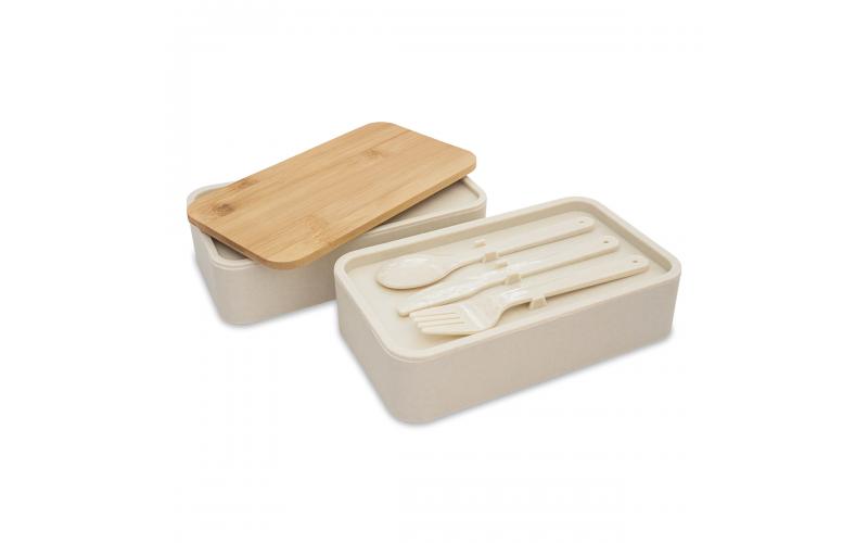 Victor lunch box podwójny 1000 ml, beżowy