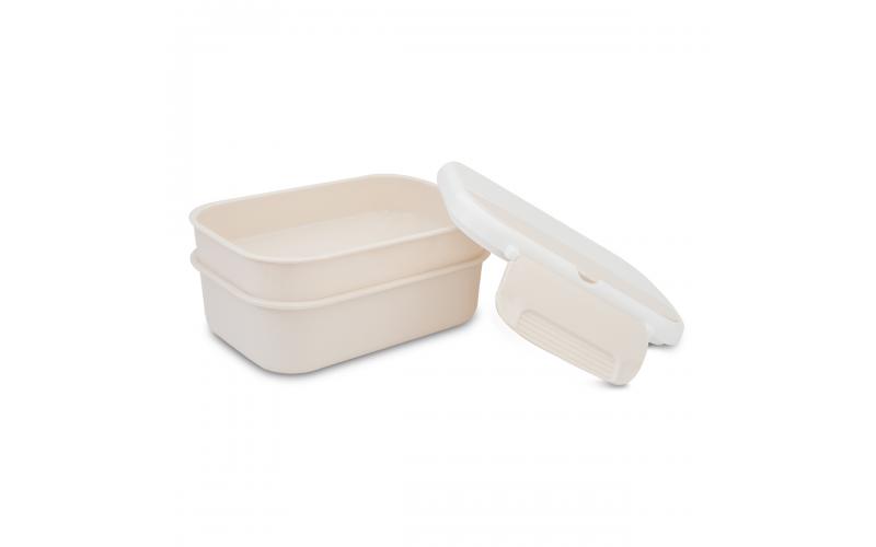 Pojemnik na lunch Healthyway 1200 ml, beżowy