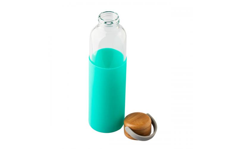 Szklana butelka Refresh 560 ml, zielony