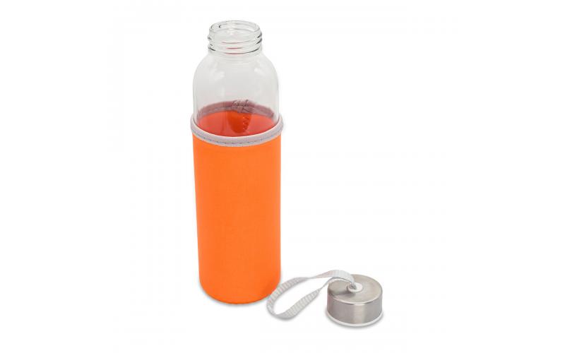 Szklana butelka Vim 500 ml, pomarańczowy