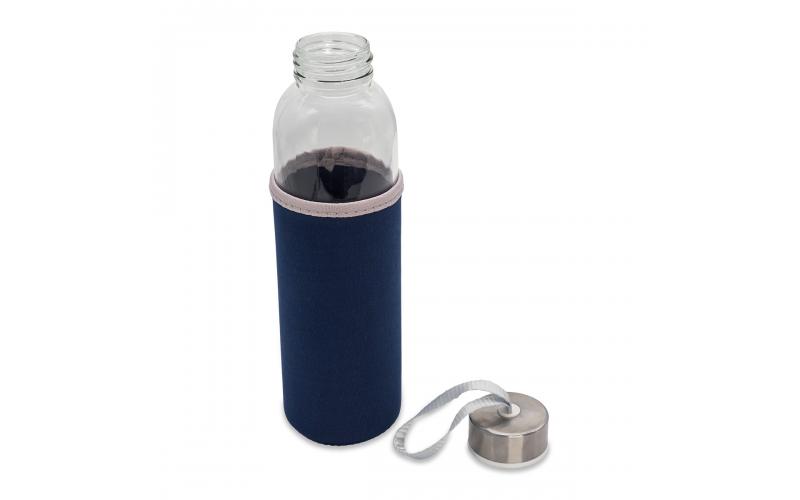Szklana butelka Vim 500 ml, granatowy