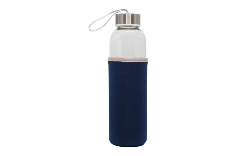 Szklana butelka Vim 500 ml, granatowy