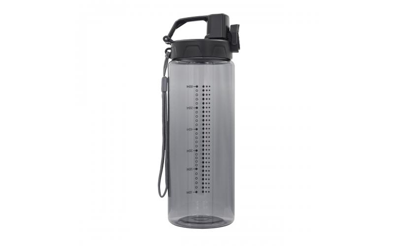 Bidon Feelsogood 700 ml, czarny/szary