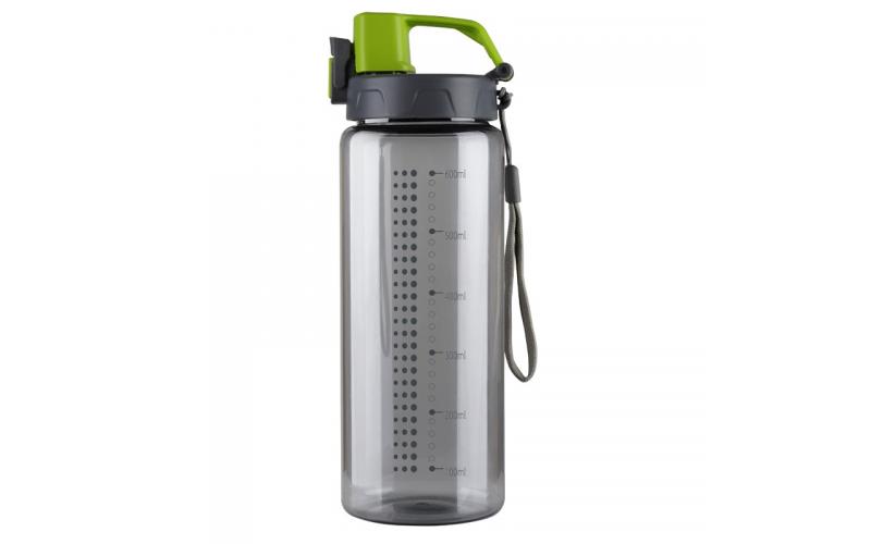 Bidon Feelsogood 700 ml, zielony/szary