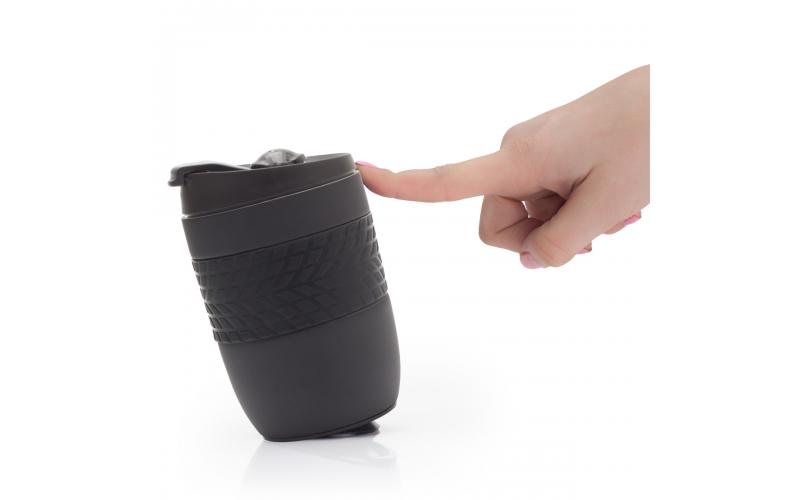 Kubek termiczny Offroader 200 ml, czarny