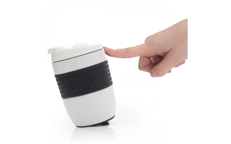 Kubek termiczny Offroader 200 ml, biały