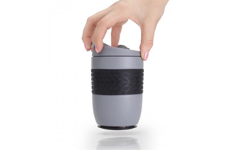 Kubek termiczny Offroader 200 ml, szary