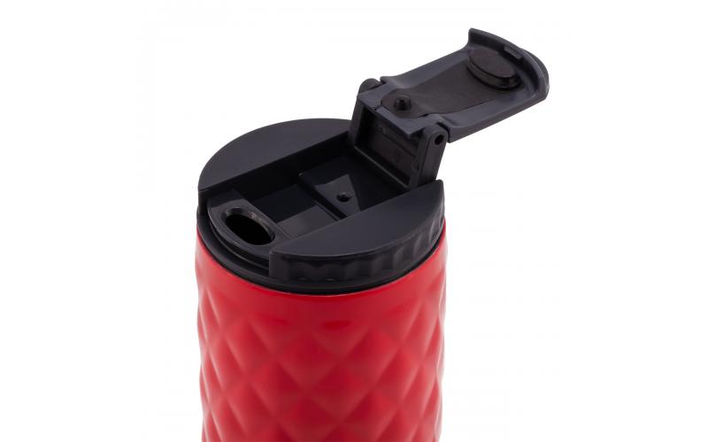 Kubek termiczny Dawson 450 ml, czerwony