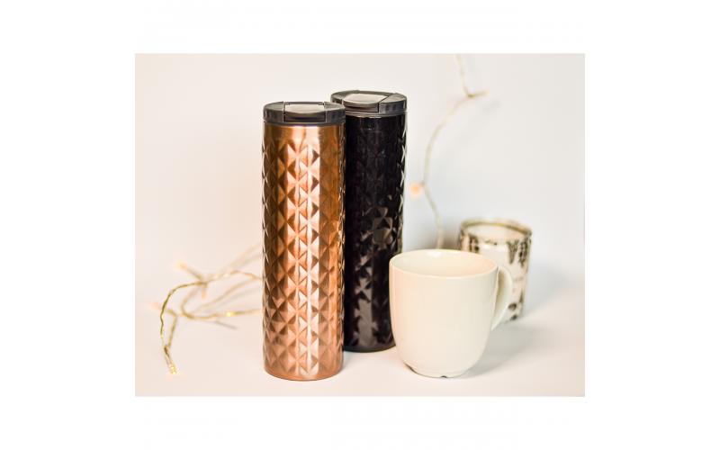 Kubek termiczny Dawson 450 ml, złoty