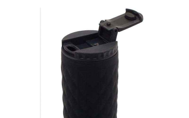 Kubek termiczny Tallin 450 ml, czarny