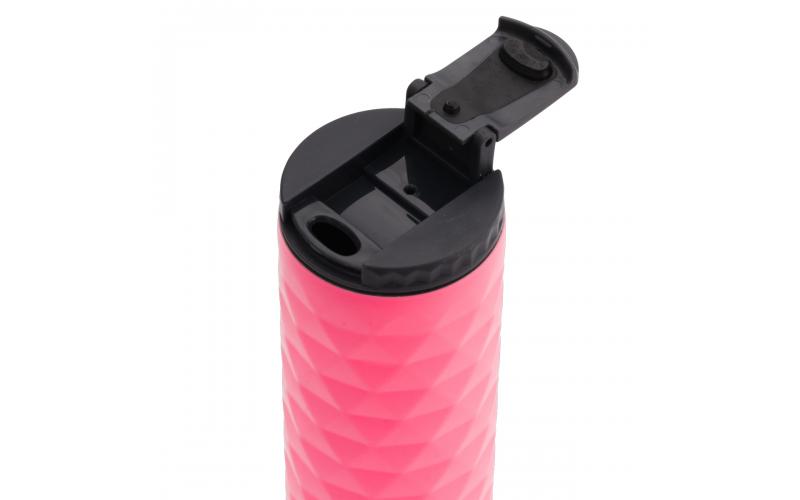 Kubek termiczny Tallin 450 ml, różowy