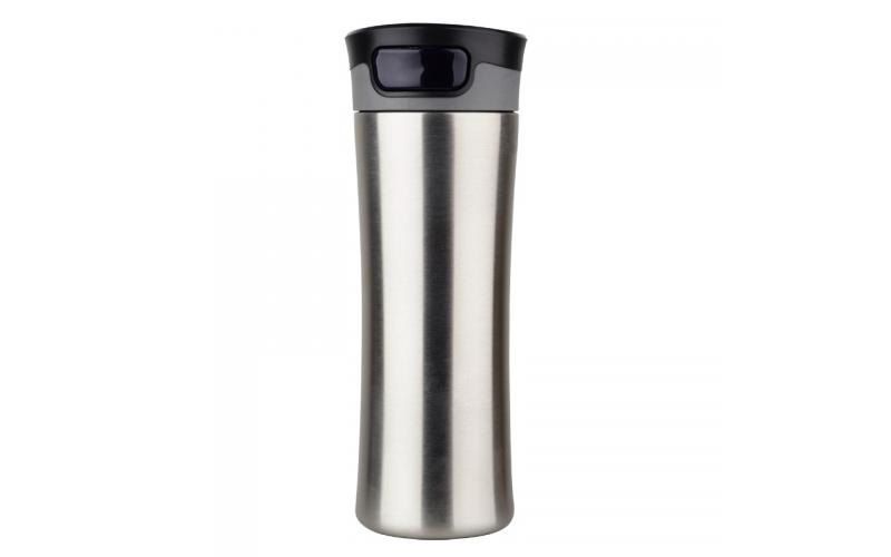 Kubek termiczny Telescope 430 ml, czarny/srebrny