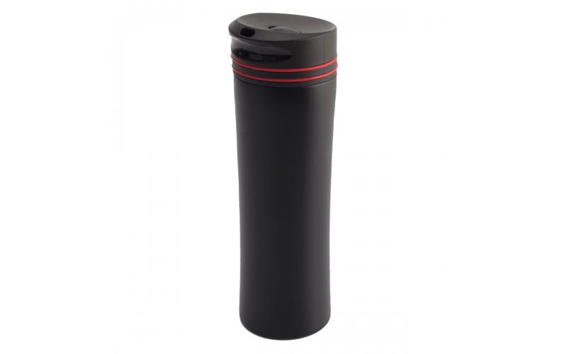 Kubek termiczny Lahti 450 ml, czerwony