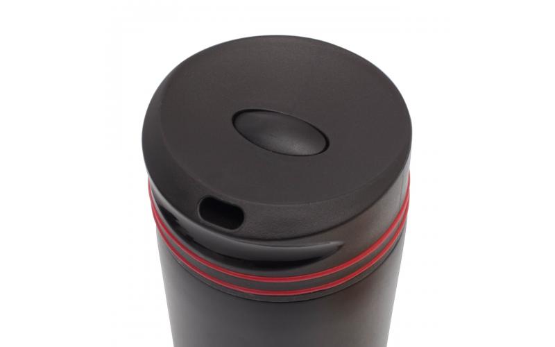 Kubek termiczny Lahti 450 ml, czerwony