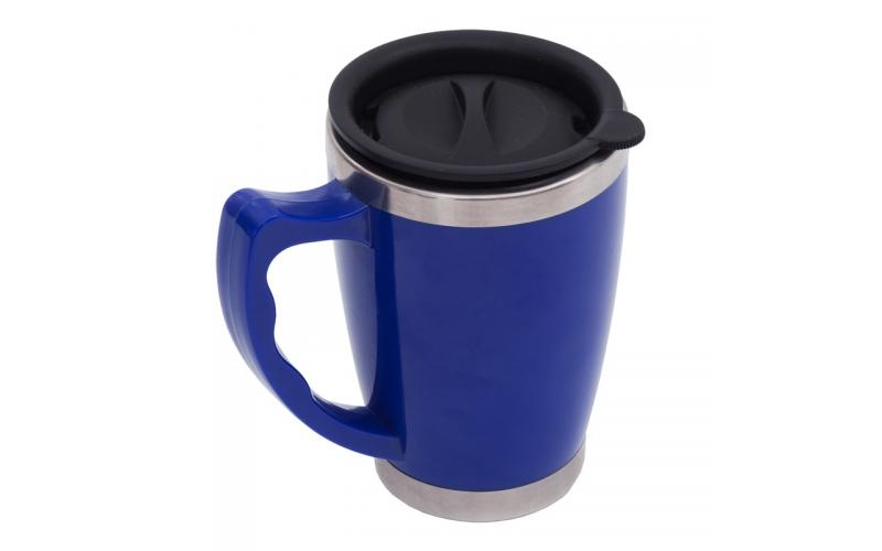Kubek termiczny Copenhagen 380 ml, niebieski