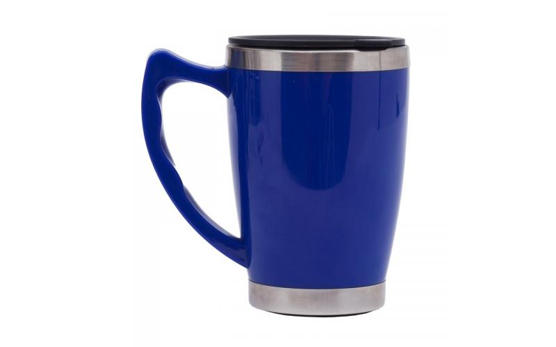 Kubek termiczny Copenhagen 380 ml, niebieski