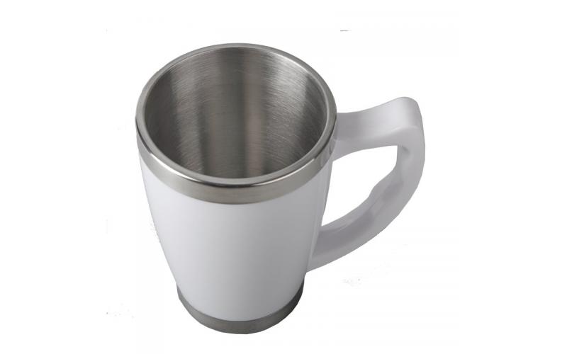 Kubek termiczny Copenhagen 380 ml, biały