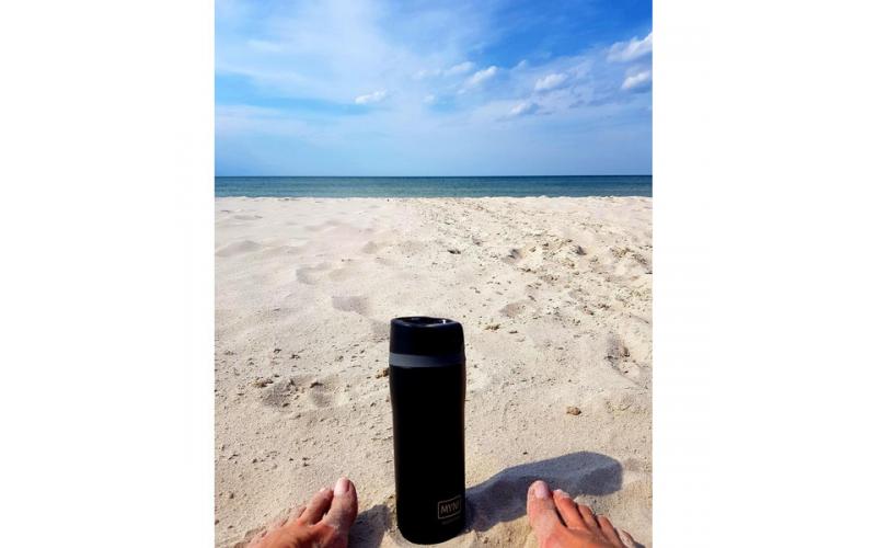 Kubek termiczny Winnipeg 350 ml, czarny