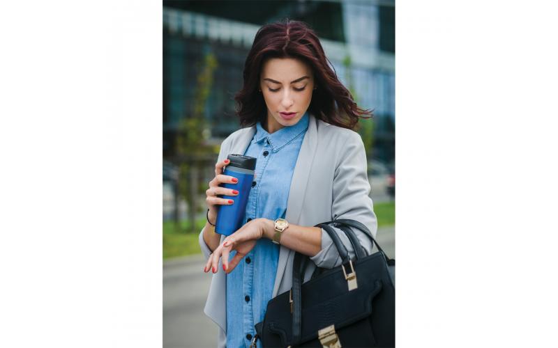 Kubek termiczny Winnipeg 350 ml, niebieski