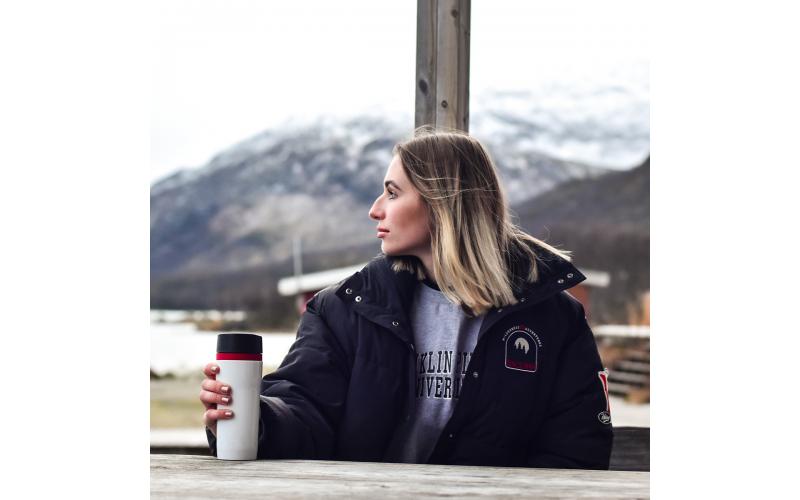 Kubek termiczny Winnipeg 350 ml, biały