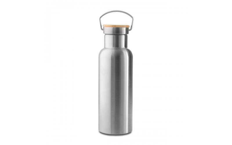 Butelka termiczna Malmo 500 ml, srebrny