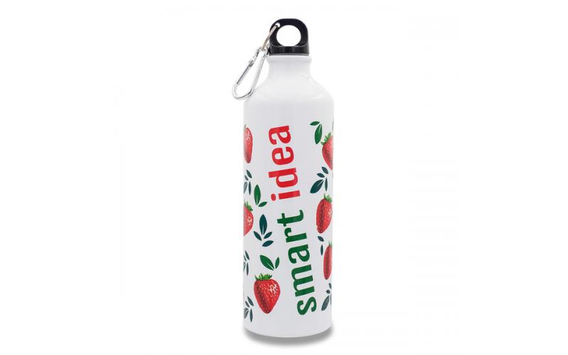 Bidon aluminiowy Easy Tripper 800 ml, biały