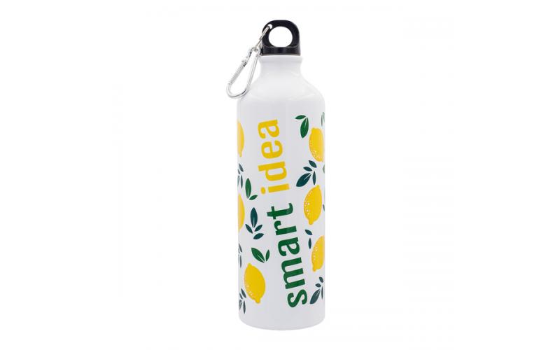Bidon aluminiowy Easy Tripper 800 ml, biały