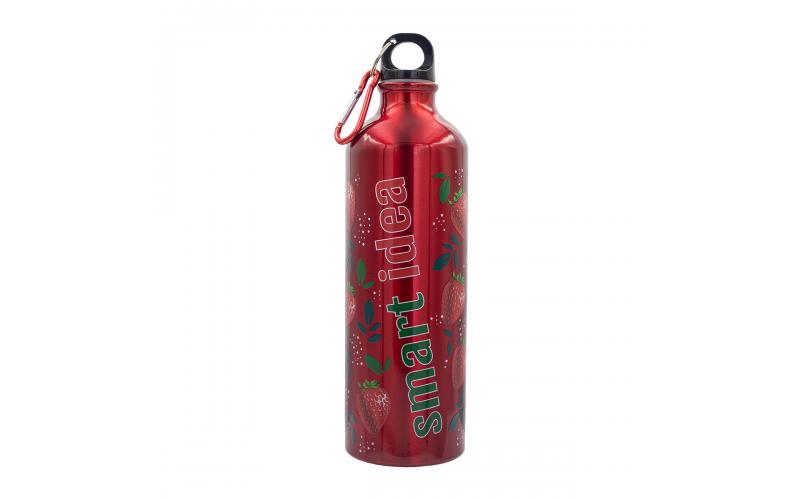 Bidon aluminiowy Easy Tripper 800 ml, czerwony