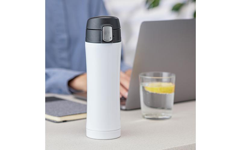 Kubek termiczny Secure 400 ml, biały