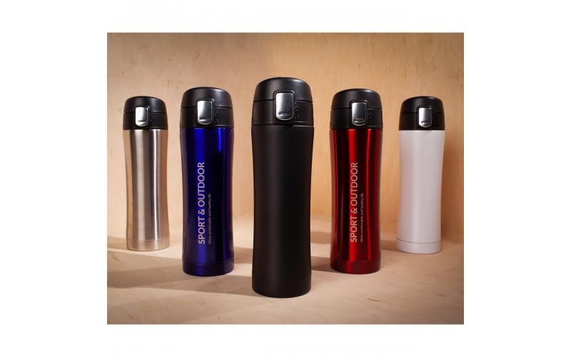 Kubek termiczny Secure 400 ml, czerwony