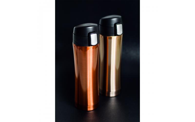 Kubek termiczny Secure 400 ml, pomarańczowy