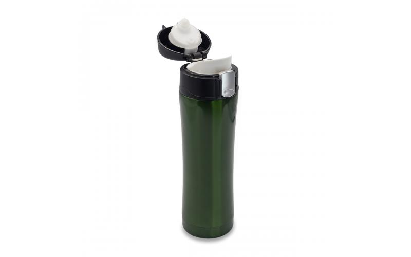 Kubek termiczny Secure 400 ml, ciemny zielony