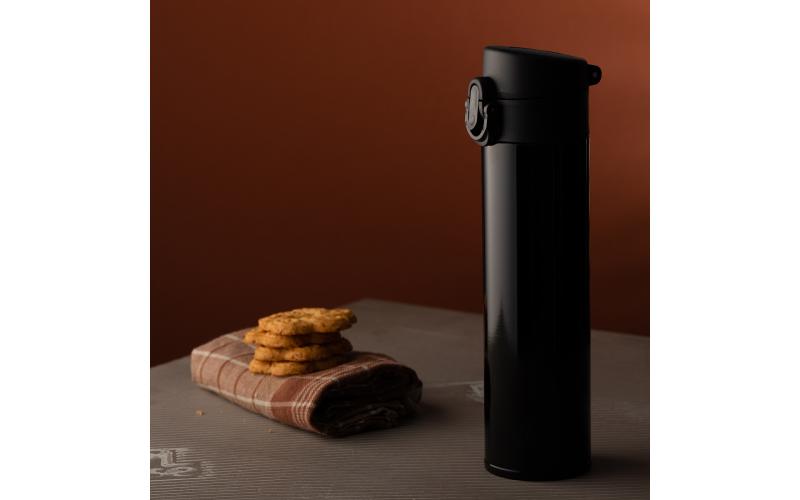 Kubek termiczny Moline 350 ml, czarny