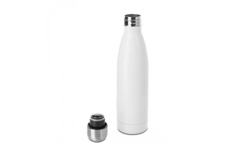 Butelka termiczna Kenora 500 ml, biały