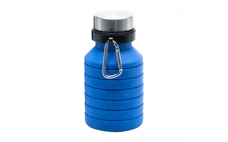 Składany bidon sportowy Makalu 550 ml, niebieski